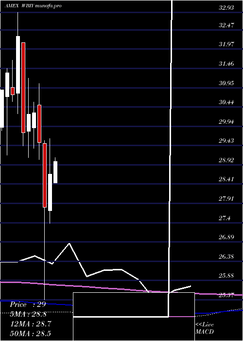  monthly chart WbiLargecap