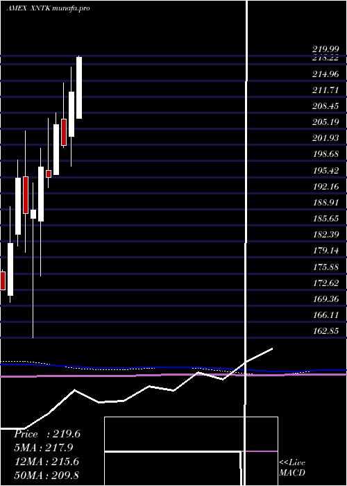  monthly chart SpdrNyse