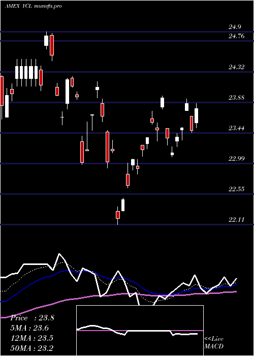 Daily chart UltraYen