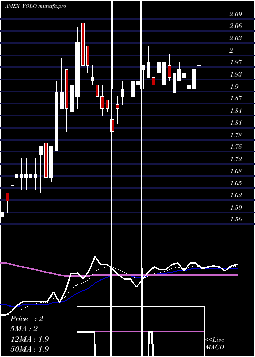 Daily chart AdvisorsharesPure