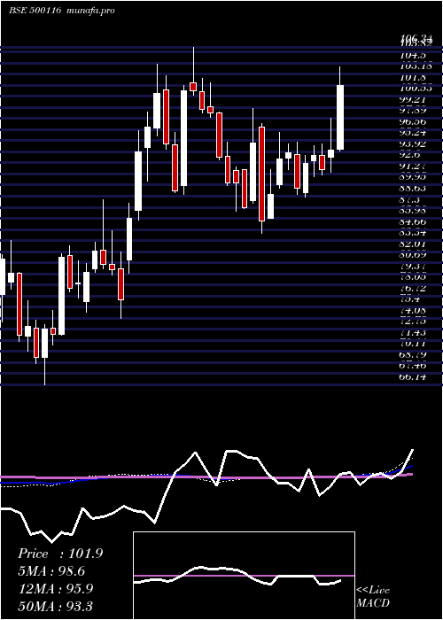 weekly chart IdbiBank
