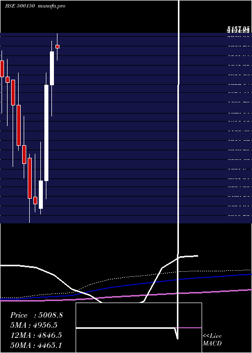 monthly chart FosecoIndia
