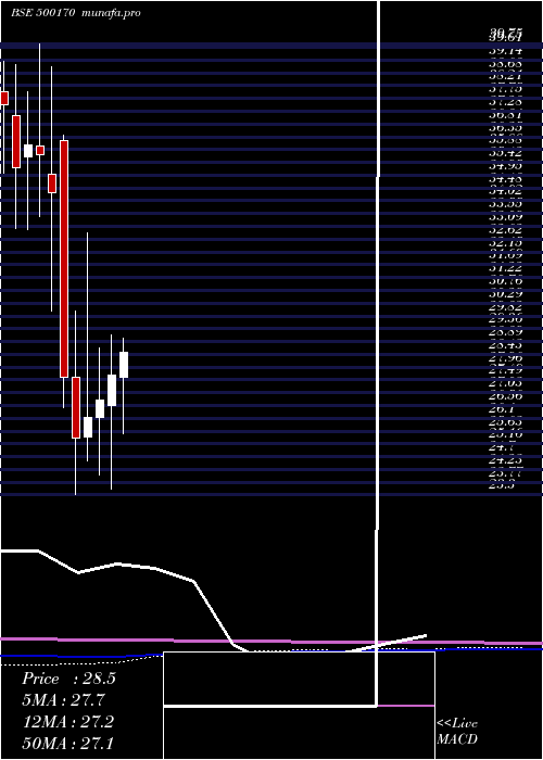 monthly chart GtnIndus