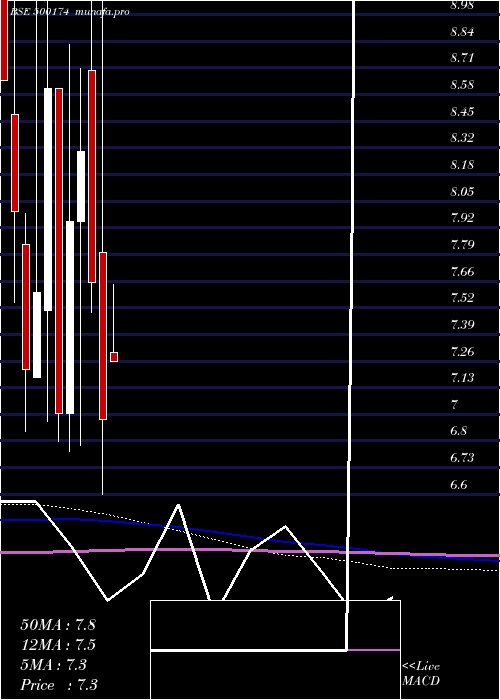  monthly chart GujLease