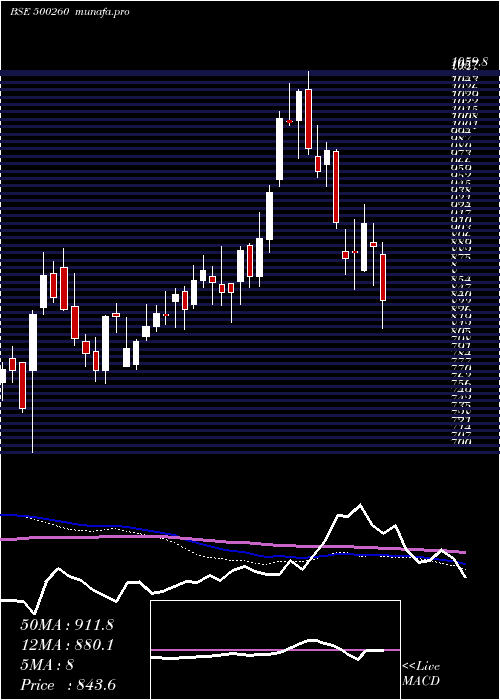  weekly chart Ramcocem