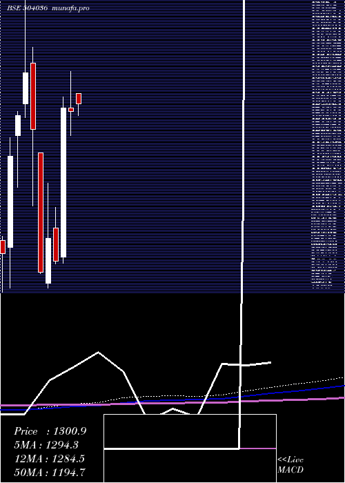 monthly chart HindRect