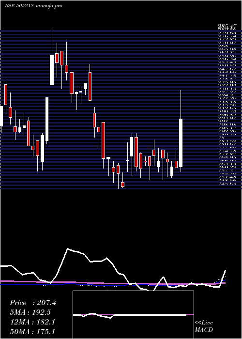  weekly chart Jainex