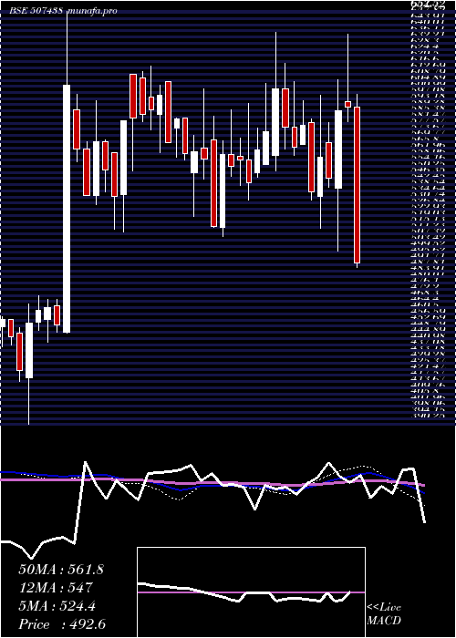  weekly chart IfbAgro