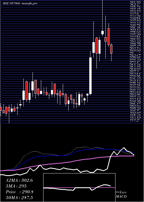  weekly chart GujHotels