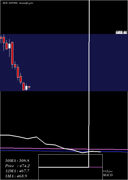 monthly chart EverestInds