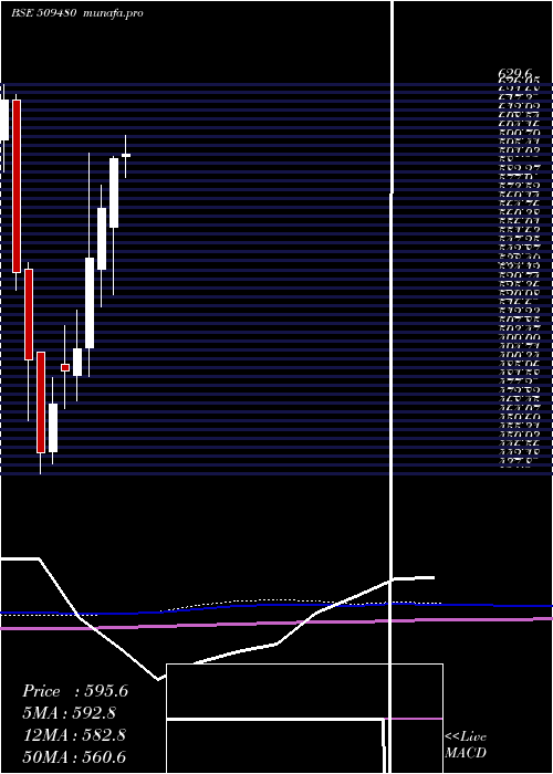monthly chart BergePaint