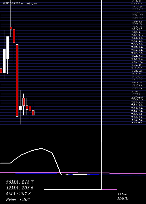  monthly chart HindMills