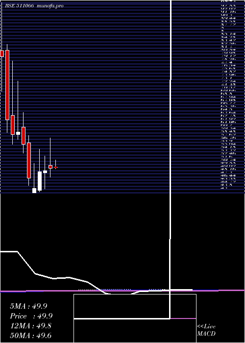 monthly chart SakthiFin
