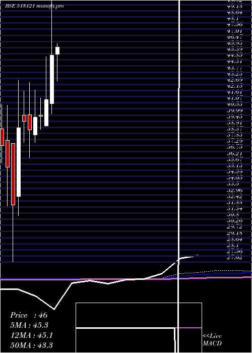 monthly chart OriconEnt