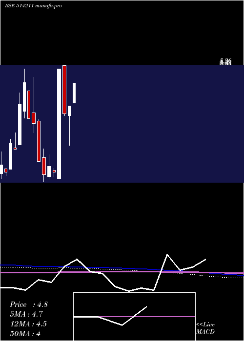 monthly chart SumeetIndus