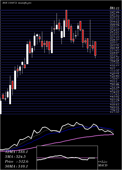  Daily chart VishnuChem