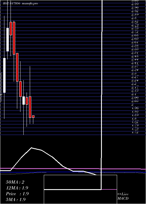 monthly chart AciInfocom