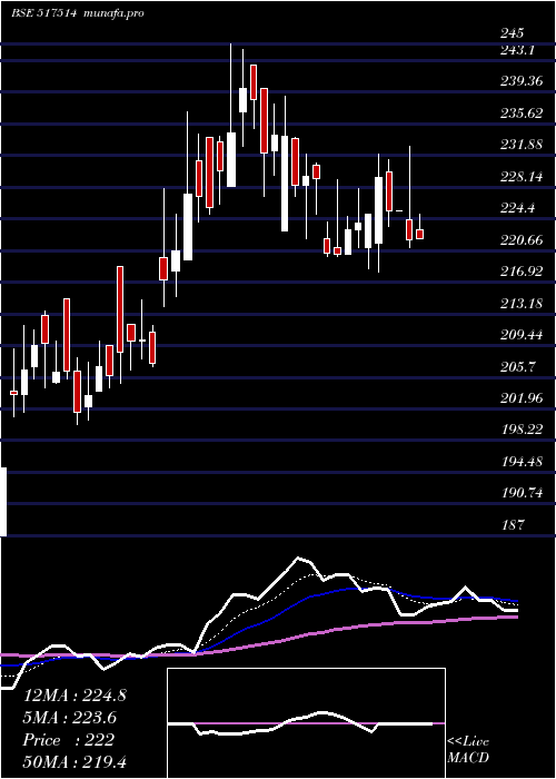 Daily chart Dhindia