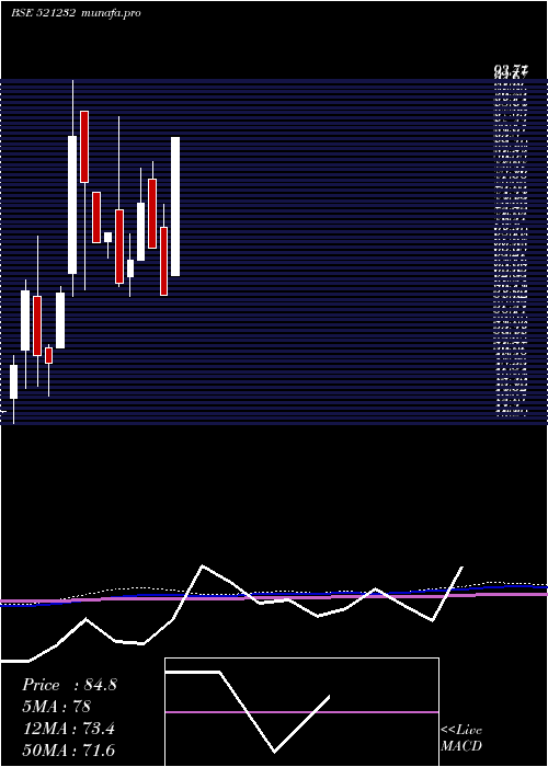  monthly chart SunilIndus