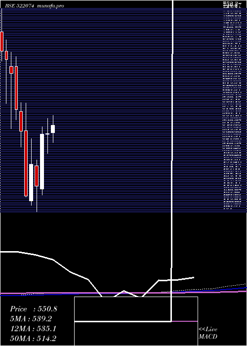 monthly chart ElgiEquip