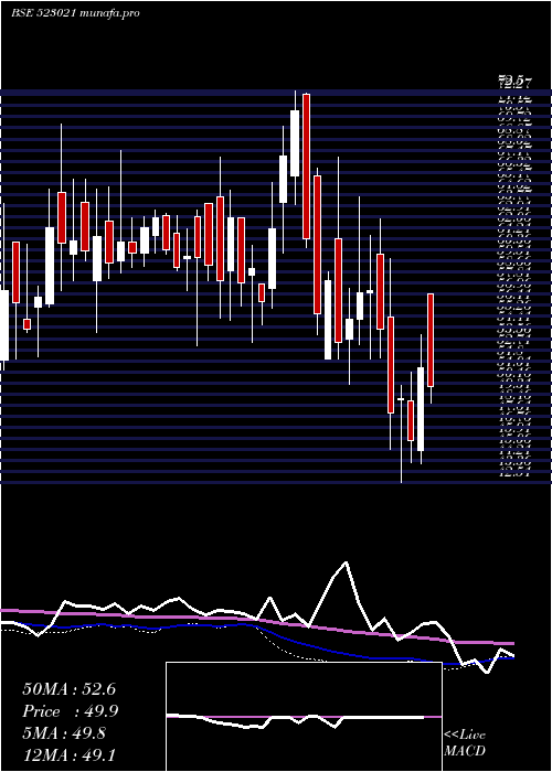  weekly chart Rishitech