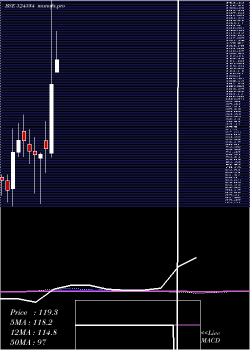 monthly chart BhaskarAgro