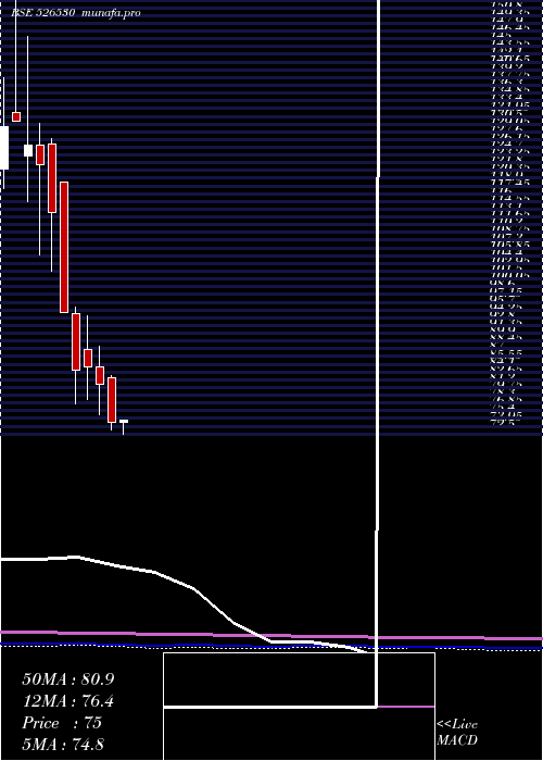monthly chart SudevInd