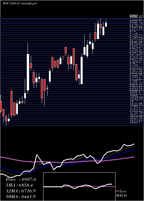Daily chart BlueDart
