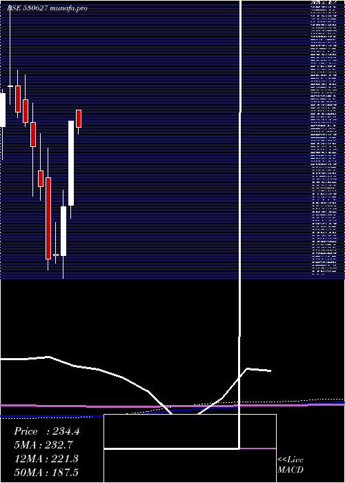 monthly chart Vipulorg