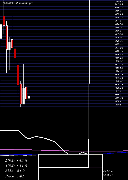 monthly chart PatelEngg
