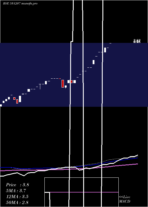  monthly chart RaymedLabs