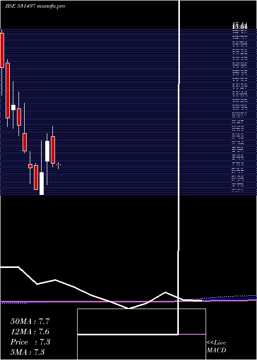 monthly chart MadhuconPrj
