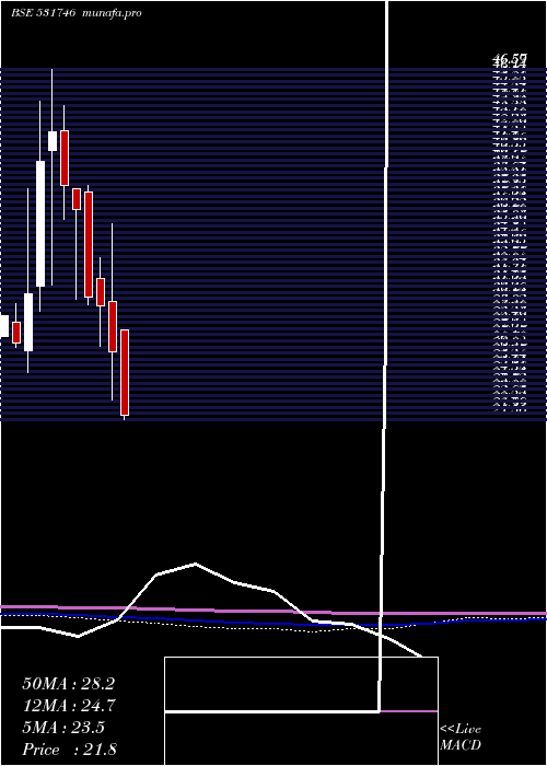  monthly chart PrajayEngs