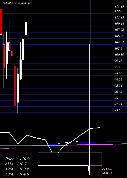  monthly chart PunjabNatio