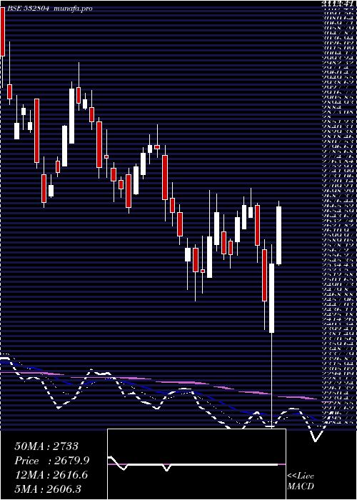  Daily chart Technocraft