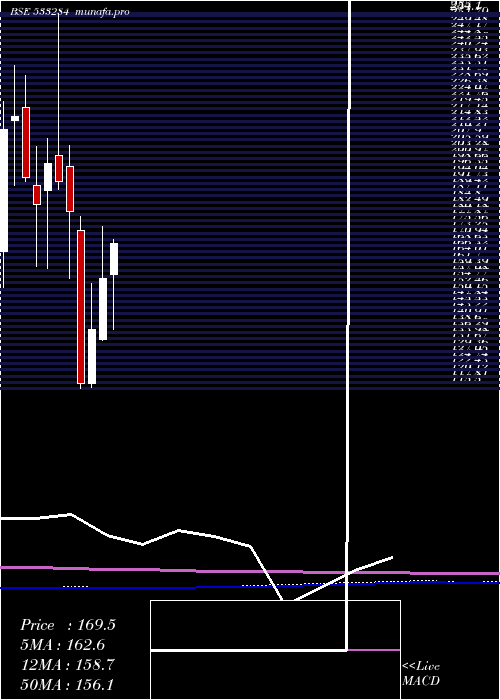 monthly chart RppInfra