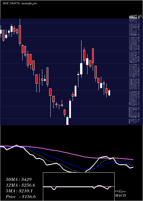  Daily chart Vmart