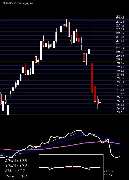 Daily chart Infibeam