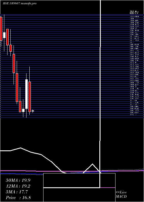 monthly chart Infibeam