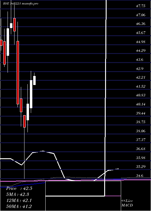 monthly chart Icicitech