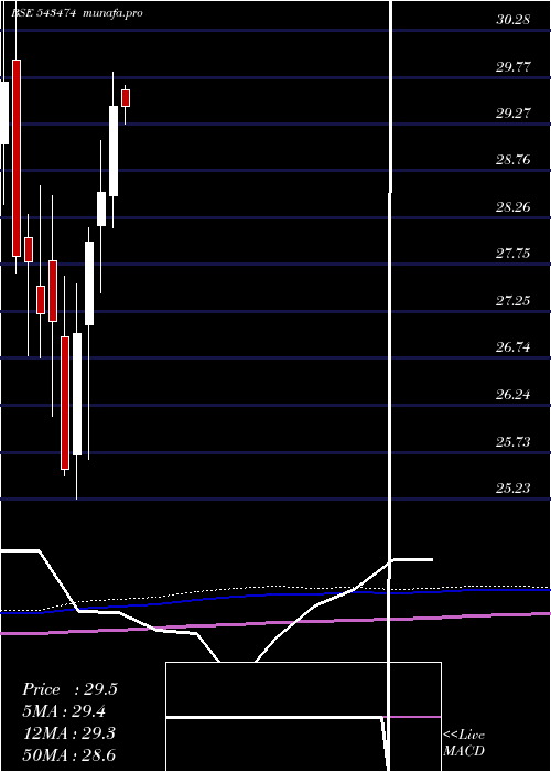 monthly chart Bslnifty