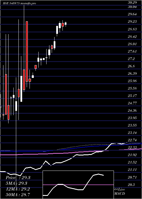 monthly chart Mags813etf