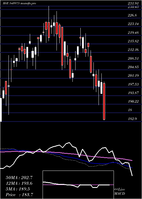  weekly chart Nifmid150