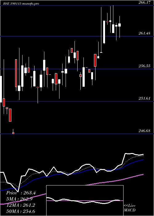 Daily chart M50Etf