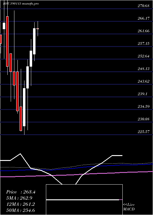 monthly chart M50Etf