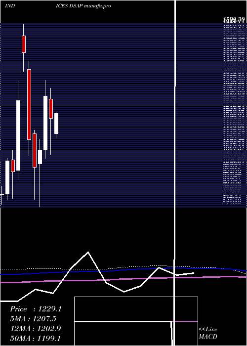 monthly chart DjUs