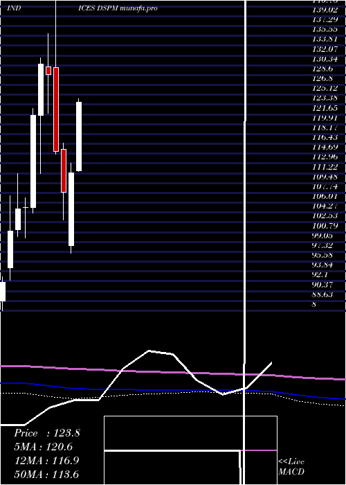  monthly chart DjUs