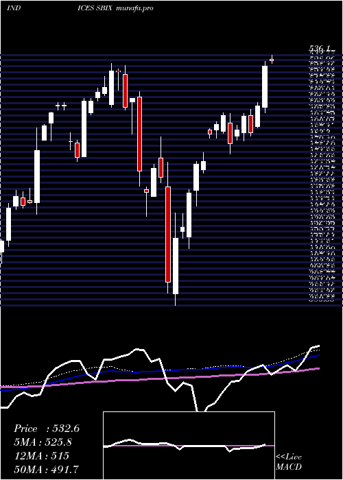 weekly chart SP