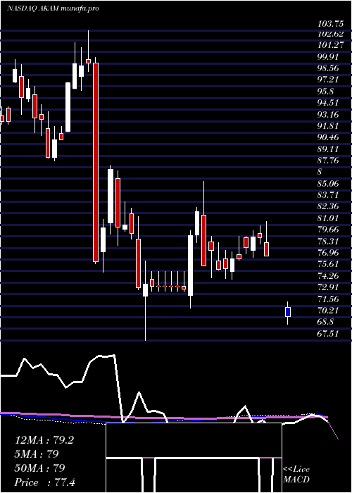  weekly chart AkamaiTechnologies