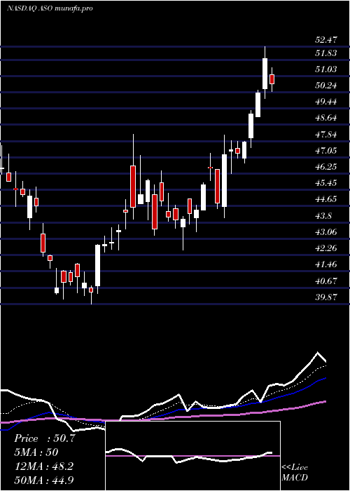  Daily chart AcademySports